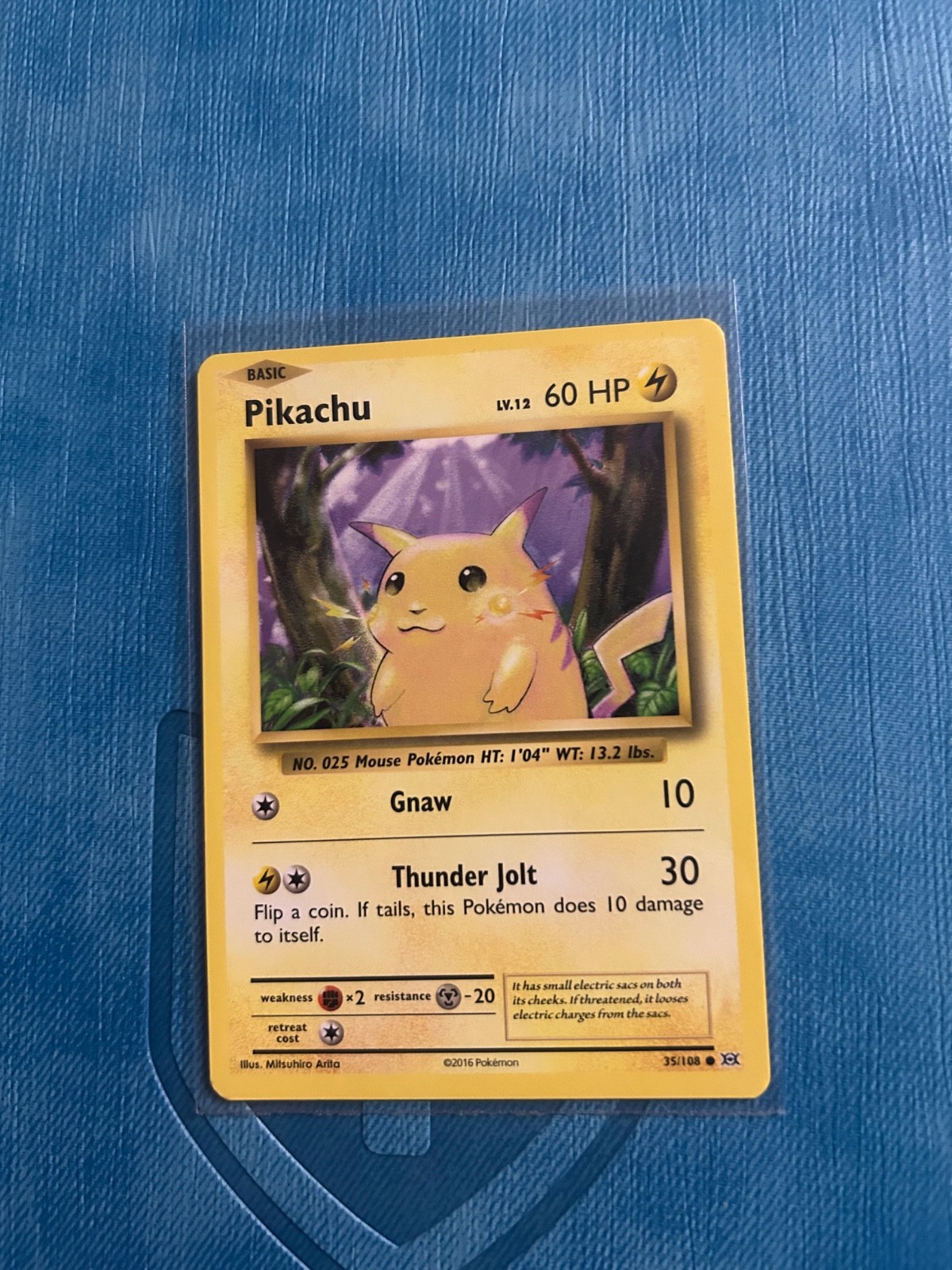 Pikachu XY Evolutions 35/108 Regular Common NM