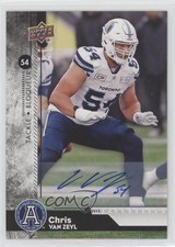 2018 Upper Deck CFL Auto Chris Van Zeyl #190 Auto 0ka5