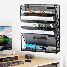 Zeitschriftenhalter Zeitungsregal Magazinständer Prospekthalter Wandablagefächer