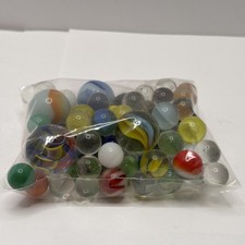 Vintage Marbles Mixed Lot. Marbles Different Sizes Up To 1lb lot 2