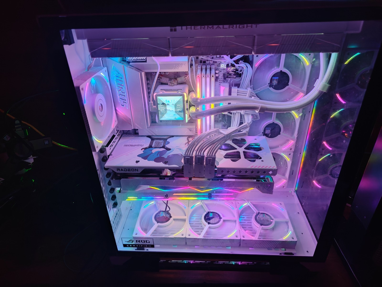 Yeston AMD Radeon RX9070XT RX 9070 XT Sakura 16GB OC GDDR6