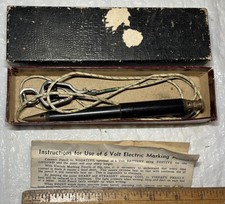 Nos Vintage Lodi Antique 6-volt Electric Marking Pencil Old Electrical Apparatus