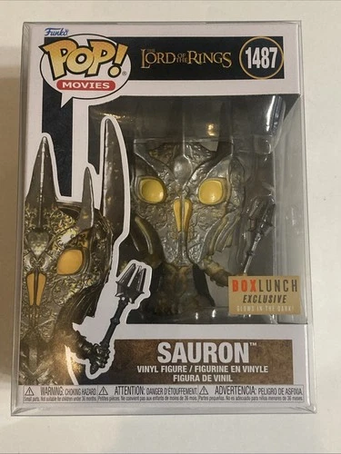 Funko Pop Lord of the Rings Sauron Glow In The Dark Box Lunch EXCLUSIVE #1487