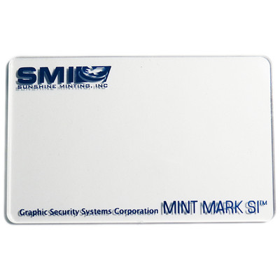 Sunshine Minting SI Decoder Lens Card for Mint Mark SI Bullion Products