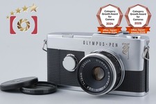 Olympus PEN F Silver 35mm Half Frame Film Camera  D.ZUIKO AUTO-S 38mm f/2.8