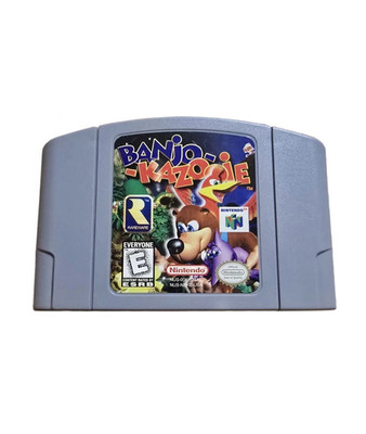 BANJO-KAZOOIE 64 Games For Nintendo N64 US Version USA Shipping