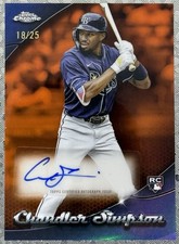 2025 Topps Chrome Update Chandler Simpson Chromatography RC #CHRU-CS /25🔥⚾️