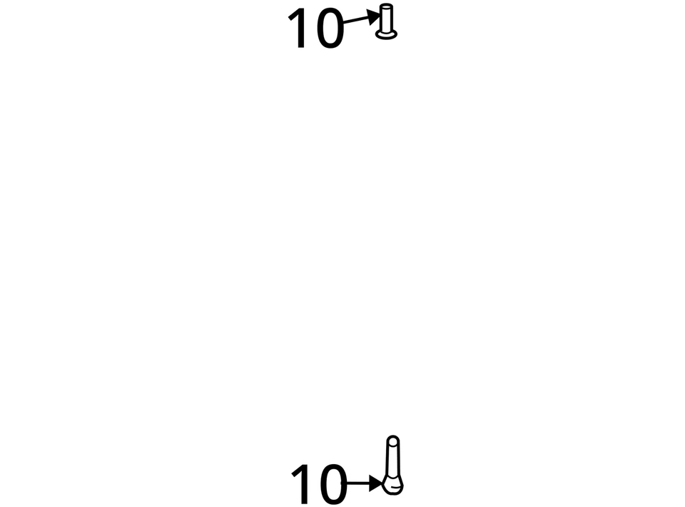 FITS 2003-2010 PONTIAC VIBE BUMPER F/FLR CNSL COMPT DR 88972578 -  NEW OEM - Image 3 of 3