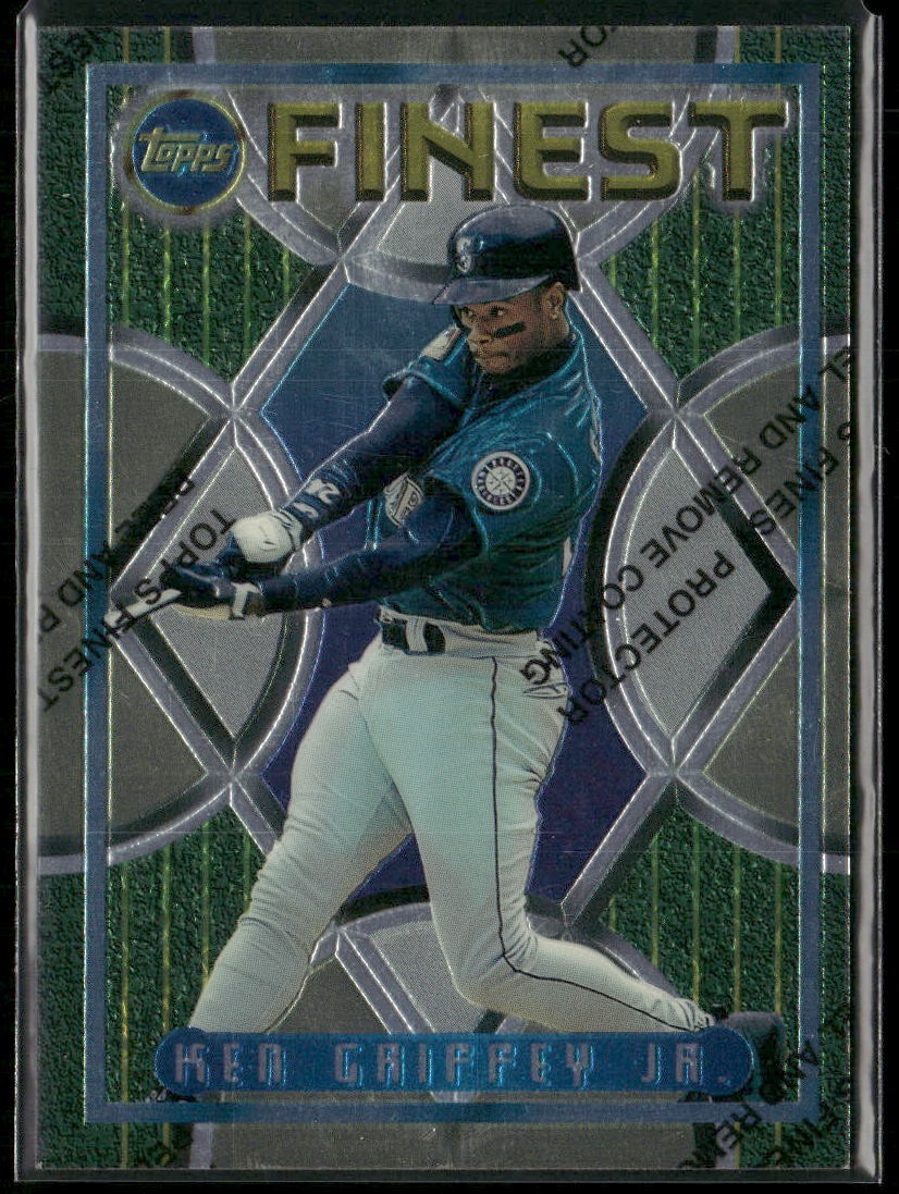 1995 Topps Finest w Coating #118 Ken Griffey Jr
