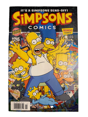 Simpsons #245: It's A Simpsons Send-Off! (Key Last Issue