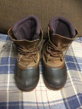 LACROSSE Winter Snow Boots Size 7 Leather Rubber Fiberglass Shank