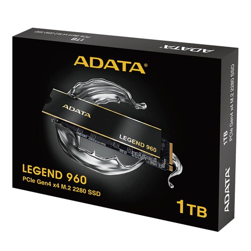 1TB AData Legend 960 PCIe Gen4 x4 M.2 2280 SSD Solid State Disk - Afbeelding 4 van 5