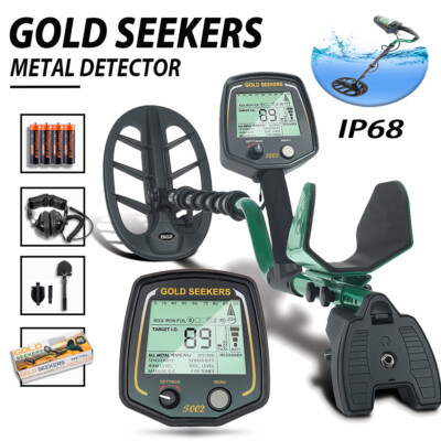 Pro Metal Detector Waterproof Underground Treasure Gold Silver Hunter High Sens