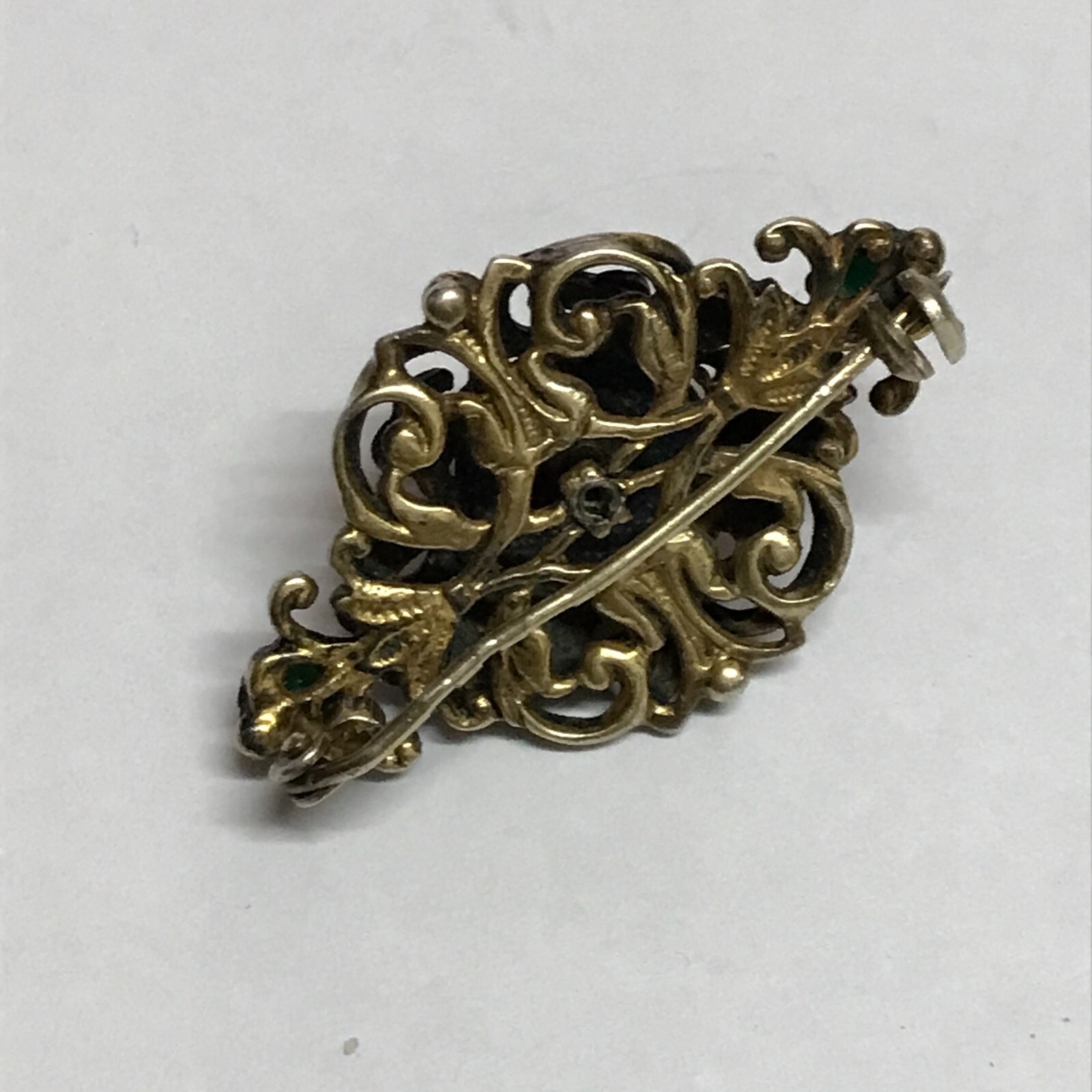 Beautiful Austro-Hungarian Solid Silver Plated Ye… - image 8