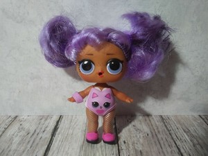 purple hair lol doll
