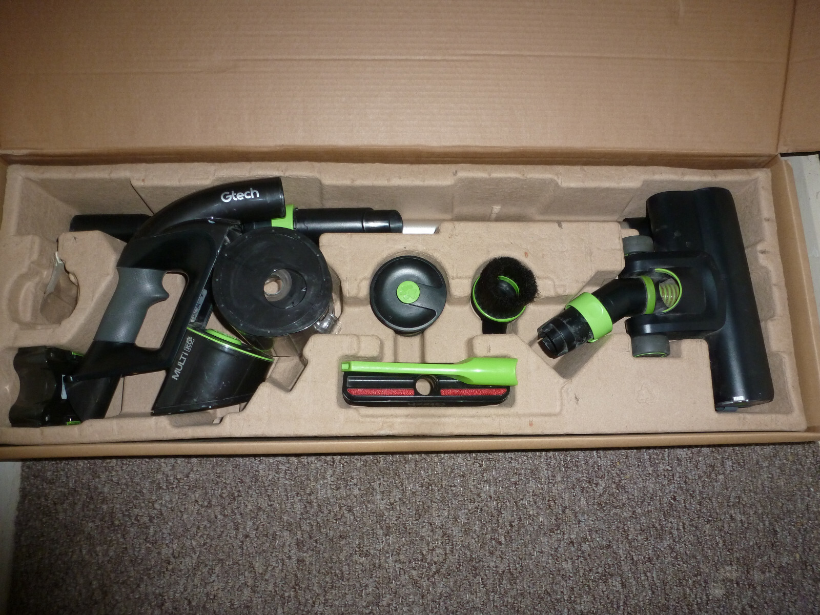 GTECH MULTI POWER FLOOR K9 CORDLESS + HAND HELD UPRIGHT VACUUM CLEANER