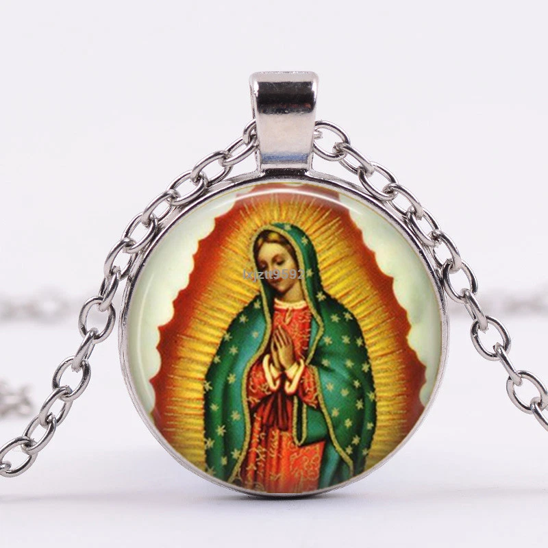 Our Lady of Guadalupe Medallion Necklace