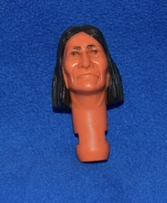 Marx Johnny West Series Geronimo Head Long Hair