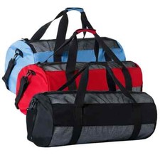 Collapsible Mesh Duffle Bag for Dive Snorkeling Equipment w/Shoulder Strap