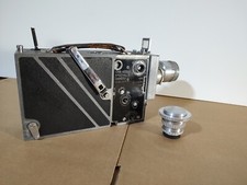 Kodak Cine Special II 16mm Film Camera w/2 Lenses 15  50 MM Motion Picture