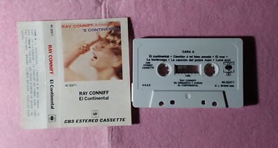 Cassette RAY CONNIFF - El Continental - CBS 40-32471 - SPAIN  (VG++/VG++)