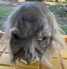 Halloween paper magic 2008 big nose old man scary costume mask