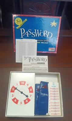 Endless Games Password 3Rd Edition