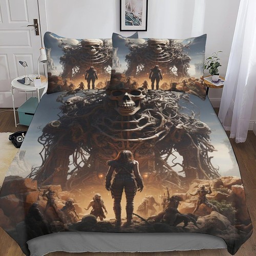 Bedding Duvet Cover Set Microfibre Comforter Cover 3D Print Quilt Cover with