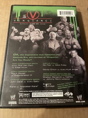 2006 WWE Vengeance DVD | eBay