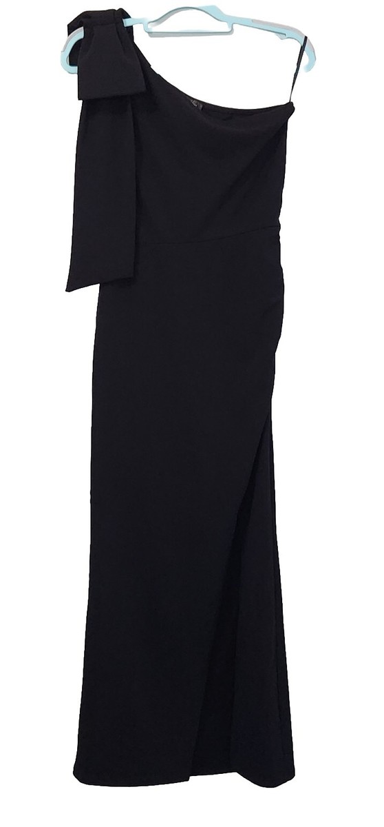 pretty garden one shoulder dress PRETTYGARDEN One Shoulder Bodycon Mesh Wedding Guest Cocktail Maxi Dre