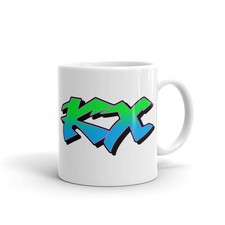 Kawasaki retro KX mug Kawasaki retro KX mug