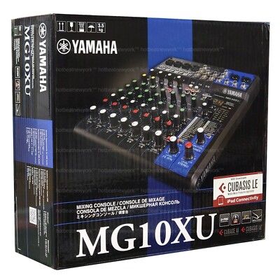 Yamaha MG10XU 10 Input Stereo Mixer with Effects | eBay