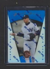 1997 PINNACLE CERTIFIED MIRROR BLUE PARALLEL #51 DEREK JETER MINT PEEL SP 1:199