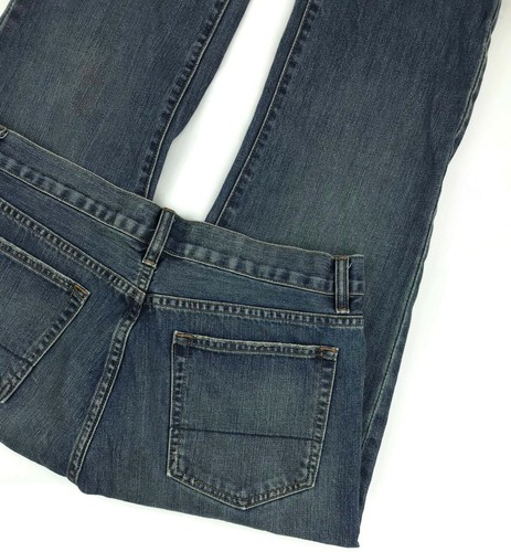 J. Crew Jeans 34x33 Mens Medium Wash Blue Denim Straight Leg Zipper Fly Size Sz - Picture 7 of 12