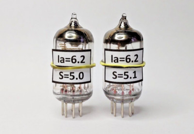 US Stock! 6J1P-EV 6J1 EF95 6Ж1П MATCHED PAIR (2pcs) Tubes Little Dot Amp NEW NOS