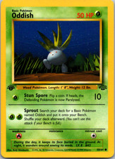 oddish pokemon card price Oddish [1st Edition] #58 Prices | Pokemon Jungle