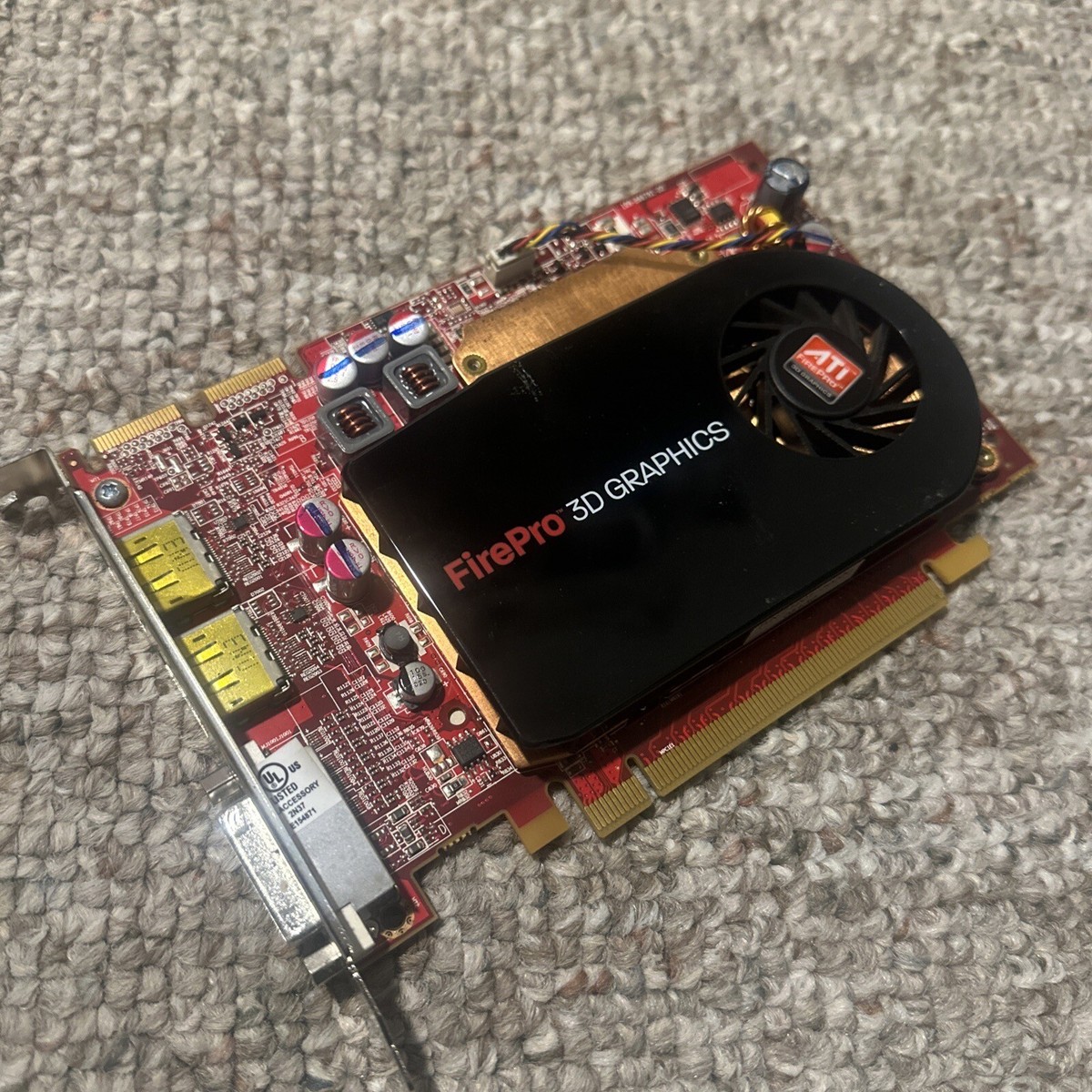 Carte Graphique ATI FIREPRO 3D V3750 - Pour Pièces - 512 Mo GDDR2