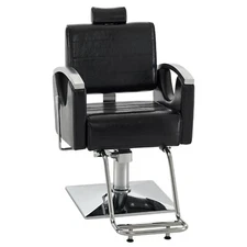 BarberPub Barber Chair for Barbershop,Reclining Salon Chair for Hair Stylist9180