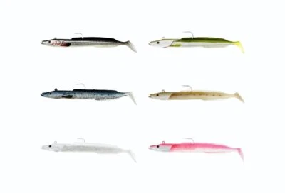 Westin Sandy Andy Jig 5g o. 7g Gummifische in 7cm/8cm + Extra-Body Meeresköder - Bild 1 von 2