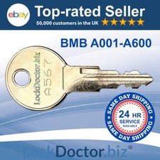 Replacement BMB Keys Range A001-A200 for Filing Cabinets Desks Lockers FREE POST