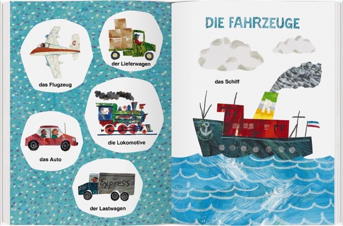 Thumbnail - Eric Carle Die Kleine Raupe Nimmersatt - Mein Großes Bildwör ...
