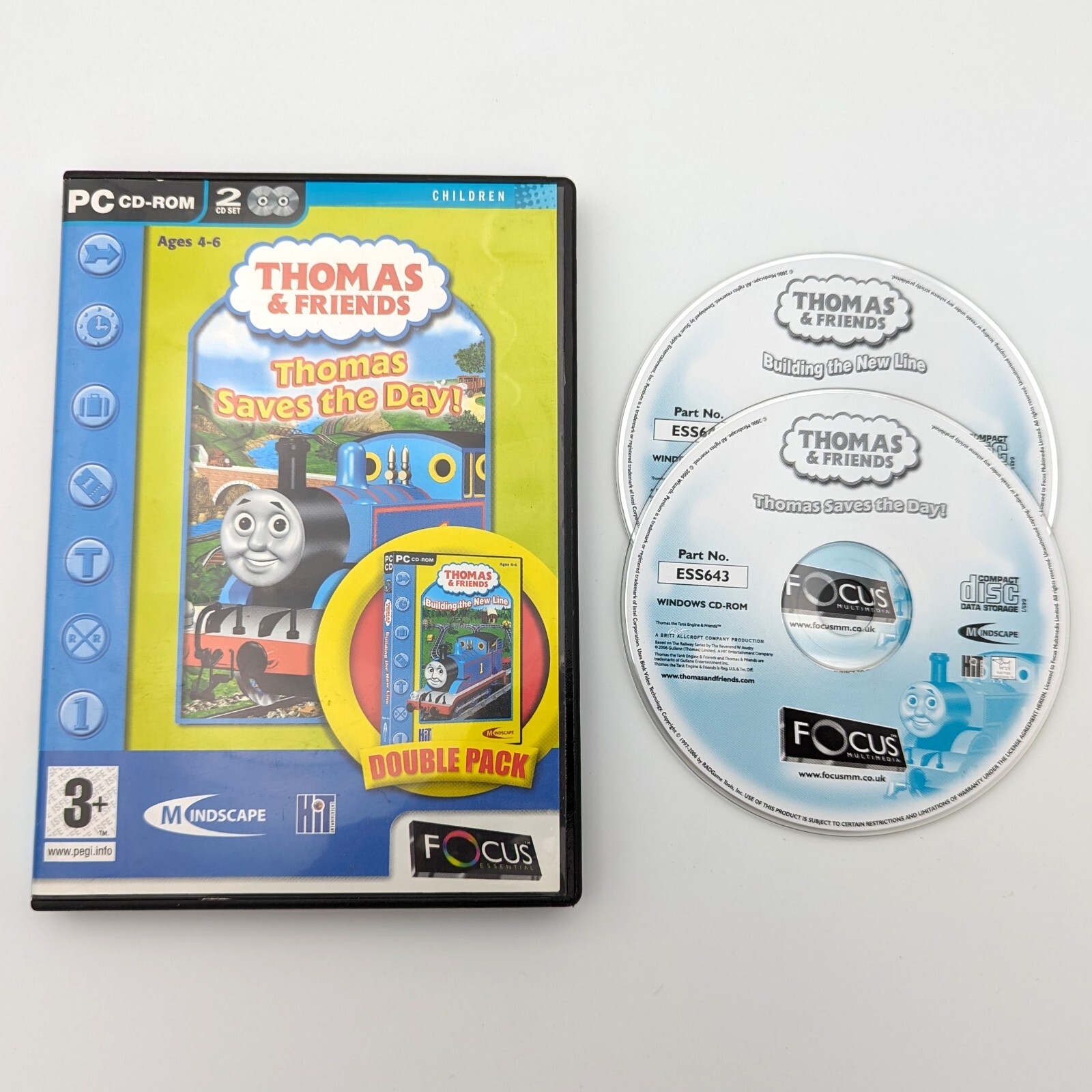 Thomas & Friends Double Pack - Saves the Day & Building the New Line - PC CD