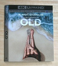 OLD, OCEAN'S 8, OVERLORD 4K Blu ray slipcover