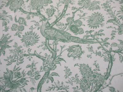 BRUNSCHWIG & FILS STOFF 'CEVENNEN PRINT - ALOE' 2,2 METER (220cm) 100% Baumwolle