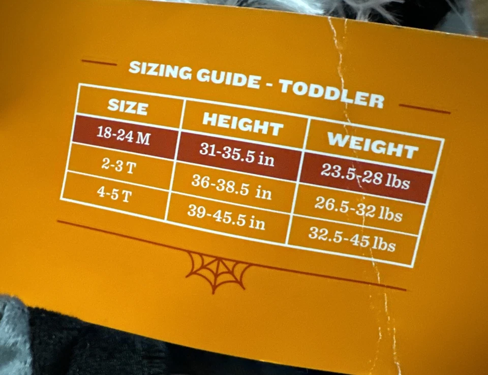 Disfraz de araña de Halloween Hyde And Eek Disfraz de araña de Halloween 18/24 meses Foto 3 de 3