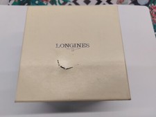Longines scatola blu in e out per orologi vintage watch box anni 90 con libretto