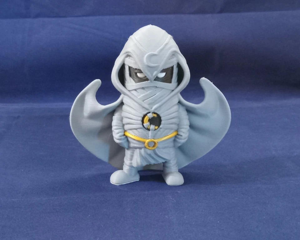 Figura miniatura Caballero Luna mini modelo figura de acción Marvel Comics Foto 3 de 4