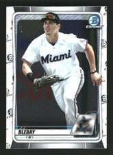 J.J. Bleday 2020 Bowman #BCP-116 Chrome Prospects Miami Marlins