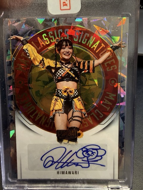 2025 Panini Combat Anthology HIMAWARI Mat Classics Cracked Ice Auto