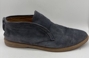 PETER MILLAR Excursionist Slip-On Chukka Suede Leather‎ Boots Blue 10 $298 NWOB Peter Millar Excursionist Chukka Blue Suede Slip on Low  main image 2